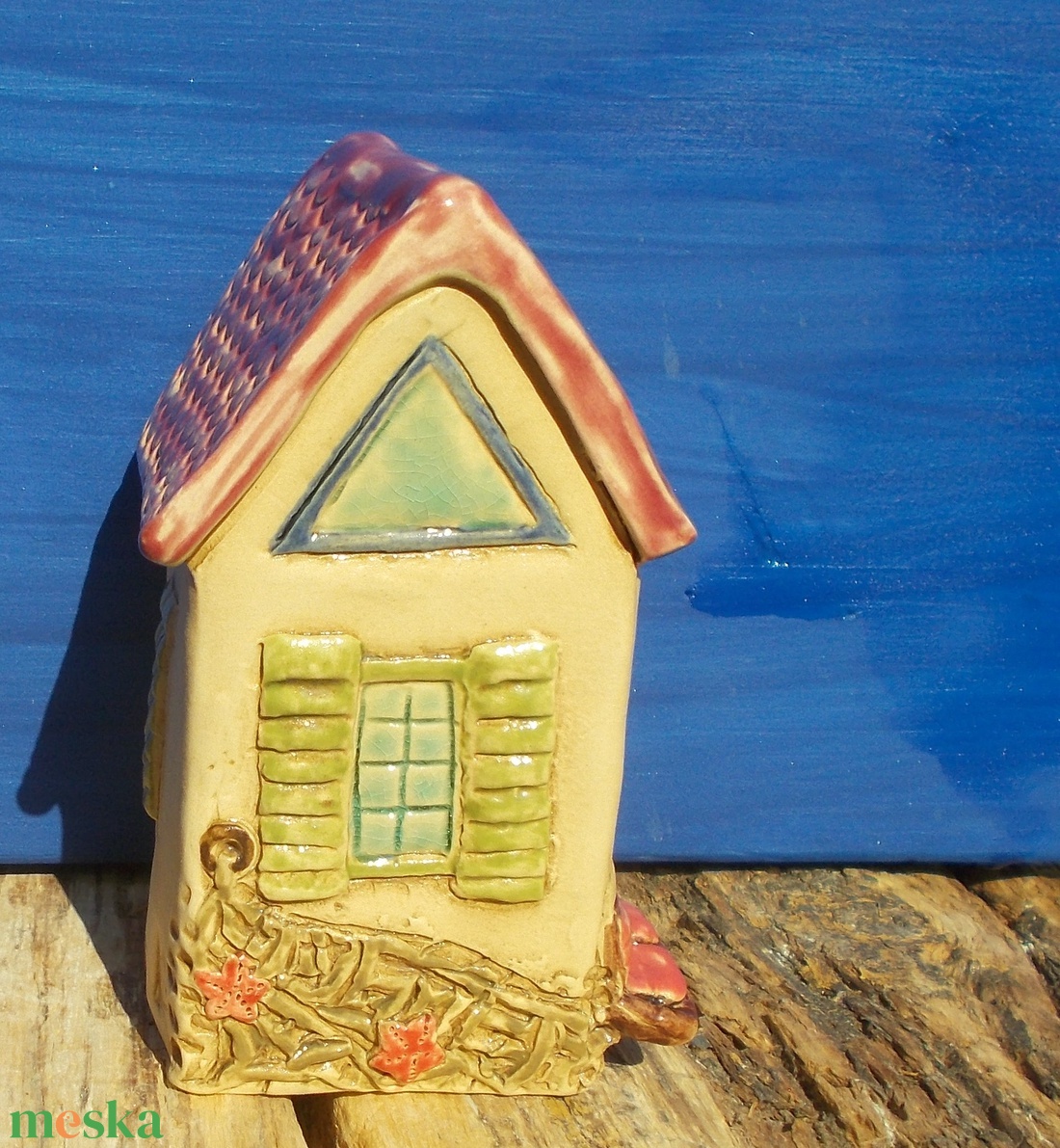 Tengerparti  ház - otthon & életmód - dekoráció - asztal és polc dekoráció - asztaldísz - Meska.hu Tengerparti  ház - otthon & életmód - dekoráció - asztal és polc dekoráció - asztaldísz - Meska.hu