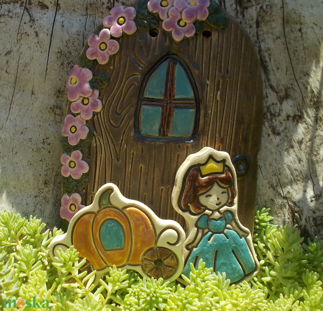 Hamupipöke és a tökhintó - otthon & életmód - dekoráció - asztal és polc dekoráció - asztaldísz - Meska.hu