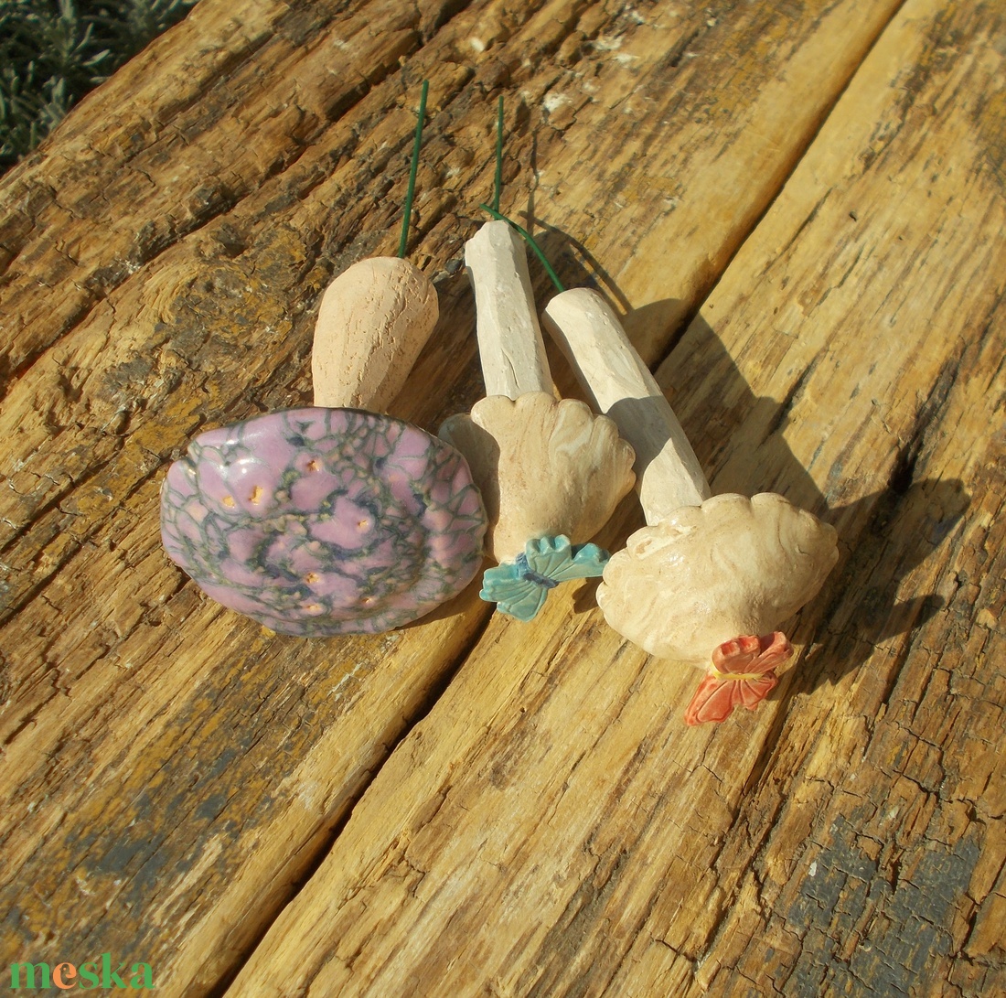 Gombák a mezőn - otthon & életmód - ház & kert - kerti dísz - Meska.hu