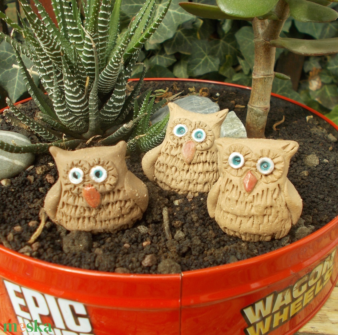 Baglyocskák -  - Meska.hu Baglyocskák -  - Meska.hu