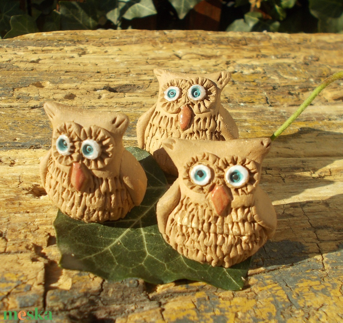 Baglyocskák - otthon & életmód - dekoráció - Meska.hu