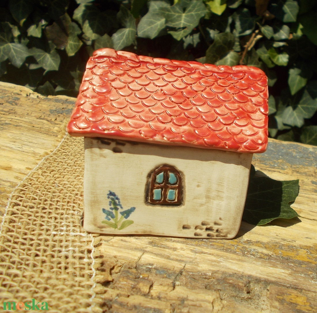 Tulipános   házikó - otthon & életmód - dekoráció - asztal és polc dekoráció - asztaldísz - Meska.hu Tulipános   házikó - otthon & életmód - dekoráció - asztal és polc dekoráció - asztaldísz - Meska.hu