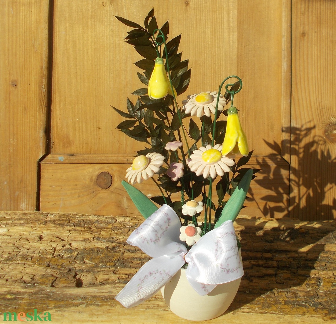 Virágok kaspóban. - otthon & életmód - dekoráció - asztal és polc dekoráció - asztaldísz - Meska.hu Virágok kaspóban. - otthon & életmód - dekoráció - asztal és polc dekoráció - asztaldísz - Meska.hu