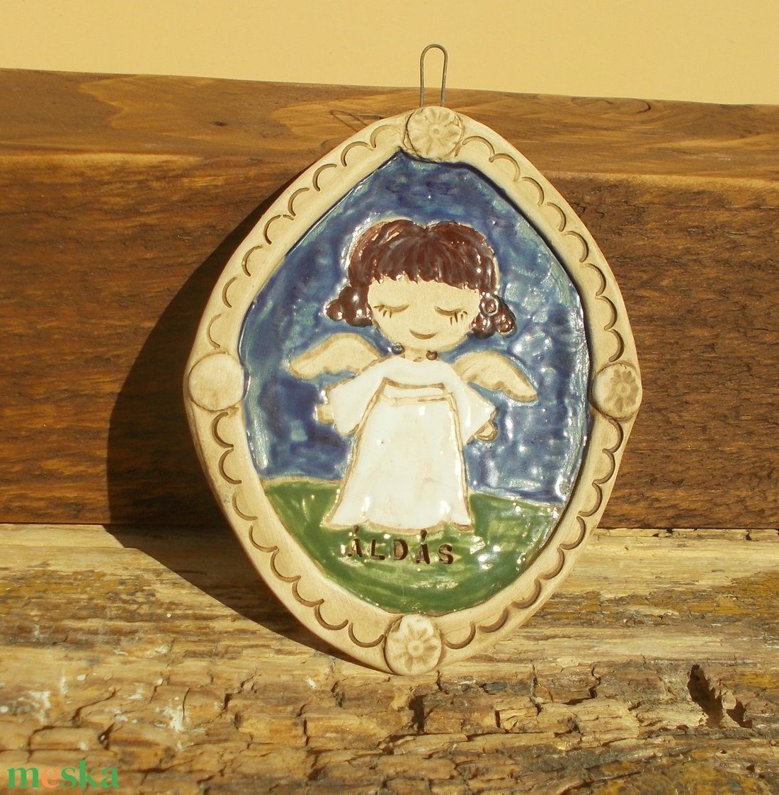 Angyalkás falikép - otthon & életmód - dekoráció - fali és függő dekoráció - falra akasztható dekor - Meska.hu Angyalkás falikép - otthon & életmód - dekoráció - fali és függő dekoráció - falra akasztható dekor - Meska.hu