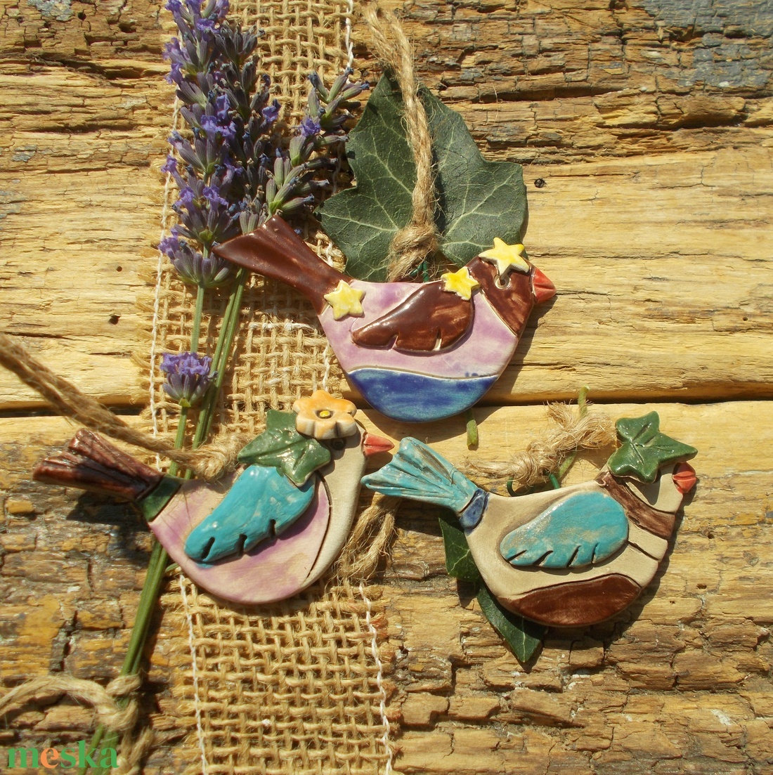 Madarak - otthon & életmód - dekoráció - ajtó- és ablak dekoráció - ablakdísz - Meska.hu