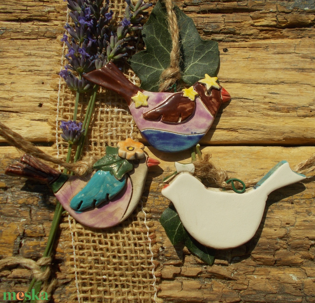 Madarak - otthon & életmód - dekoráció - ajtó- és ablak dekoráció - ablakdísz - Meska.hu