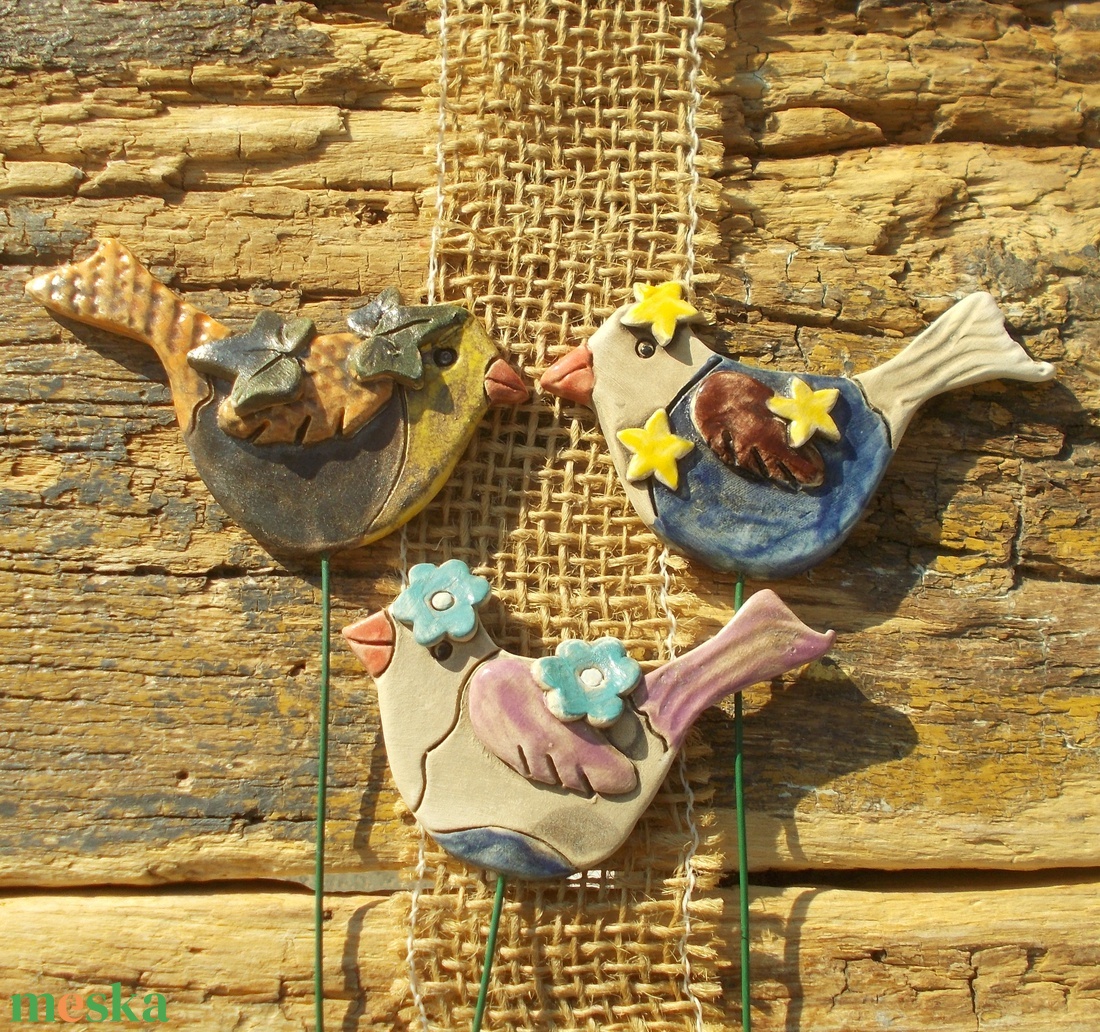 Madárkák - otthon & életmód - dekoráció - asztal és polc dekoráció - asztaldísz - Meska.hu