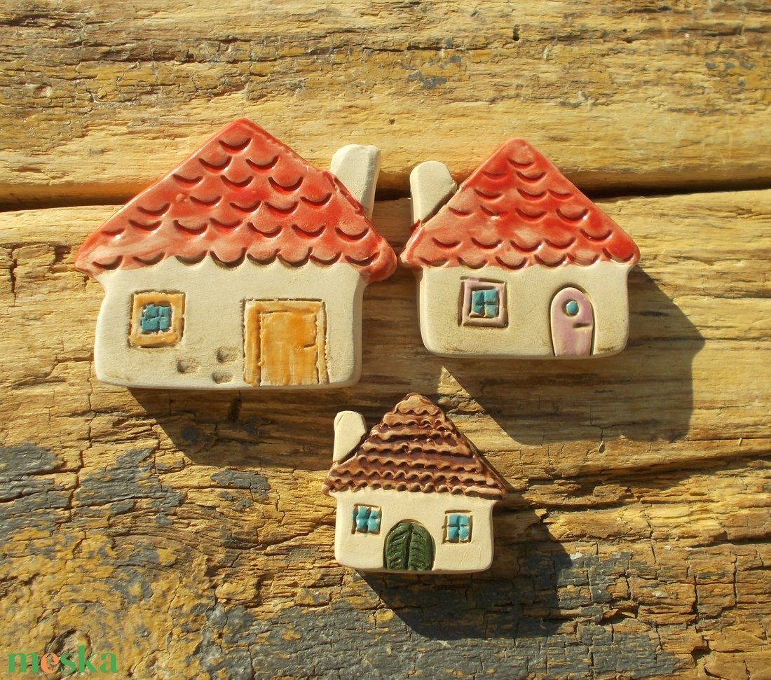Apró házak - otthon & életmód - ház & kert - kerti dísz - Meska.hu