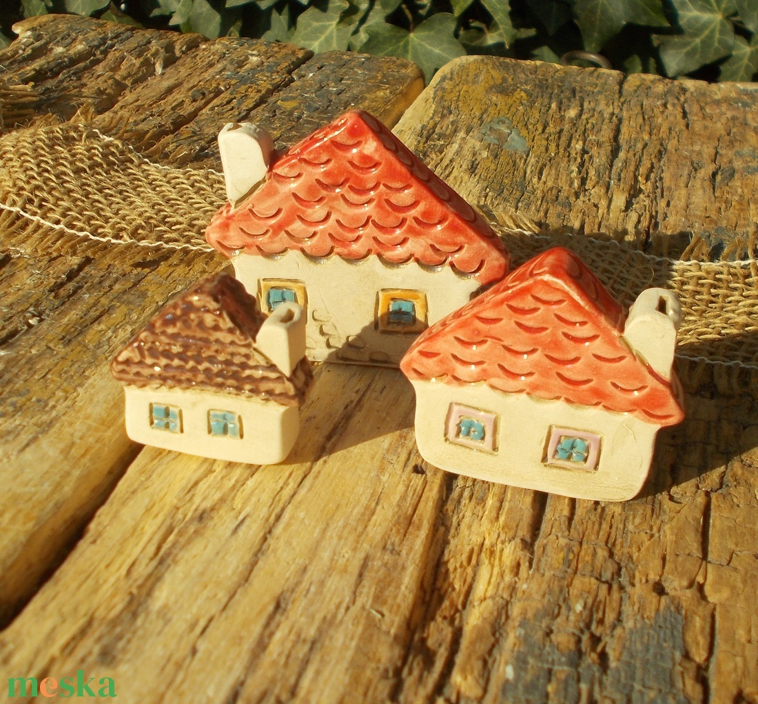 Apró házak - otthon & életmód - ház & kert - kerti dísz - Meska.hu