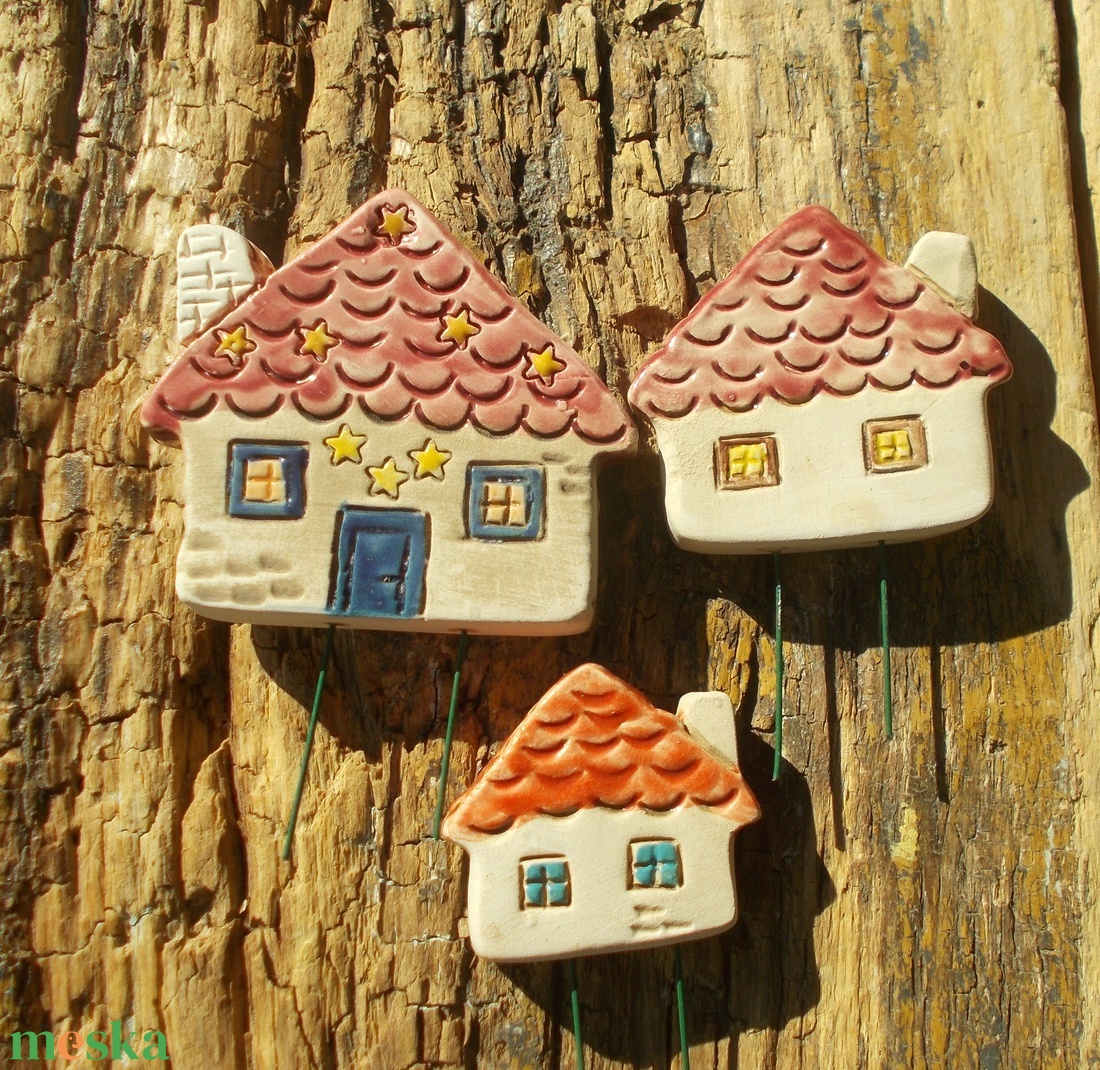 Apró házak - otthon & életmód - ház & kert - kerti dísz - Meska.hu