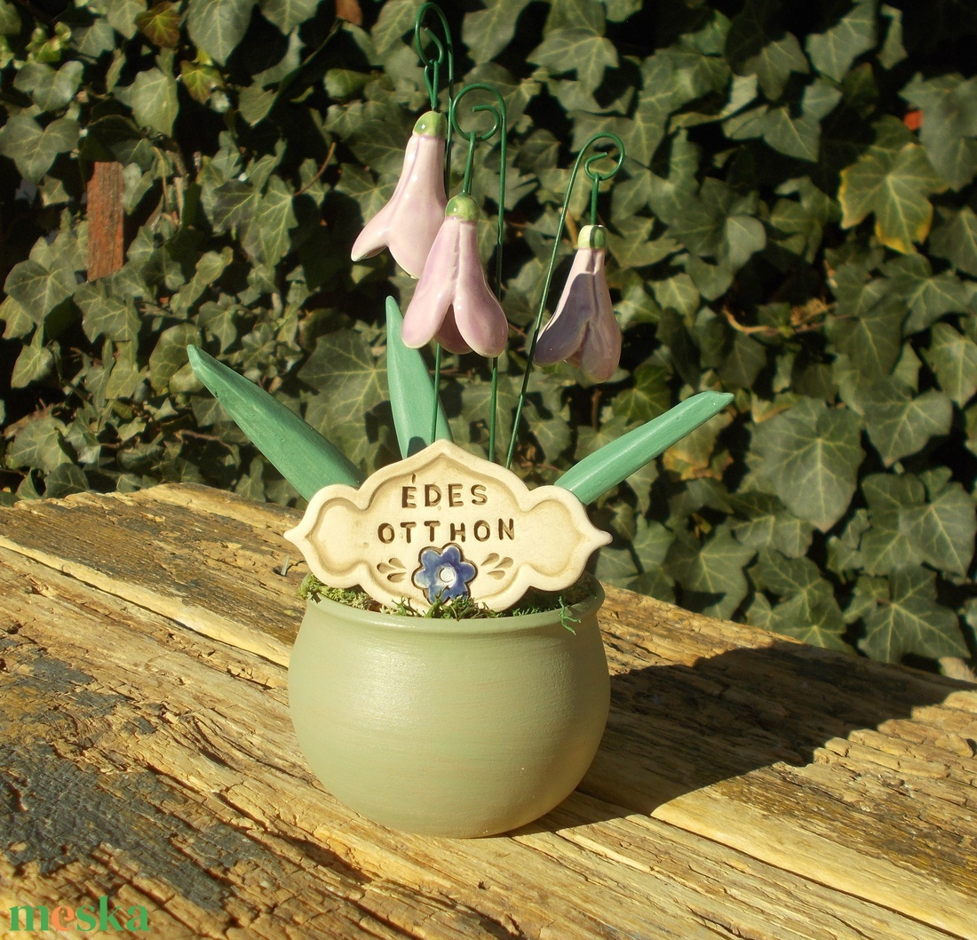 Tavaszi virágok, asztaldísz  - otthon & életmód - dekoráció - asztal és polc dekoráció - asztaldísz - Meska.hu