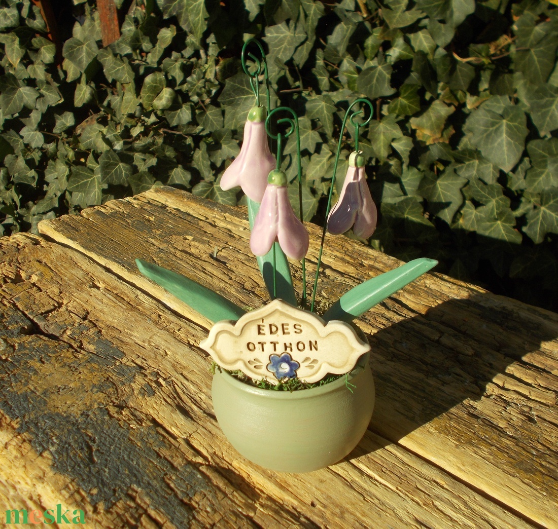 Tavaszi virágok, asztaldísz  - otthon & életmód - dekoráció - asztal és polc dekoráció - asztaldísz - Meska.hu