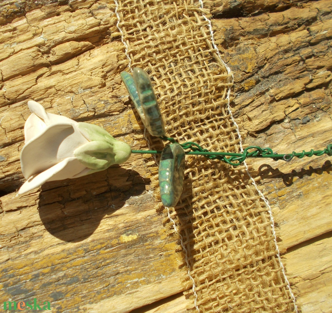 Rózsa levéllel - otthon & életmód - ház & kert - növény & veteményes - Meska.hu