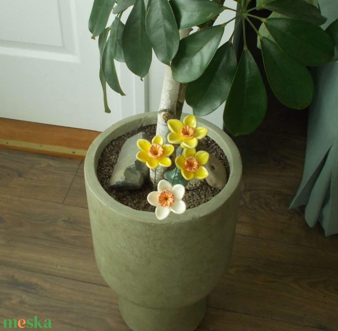 4 szál Nárcisz - otthon & életmód - virágdekoráció - virágok - szálas virág - Meska.hu