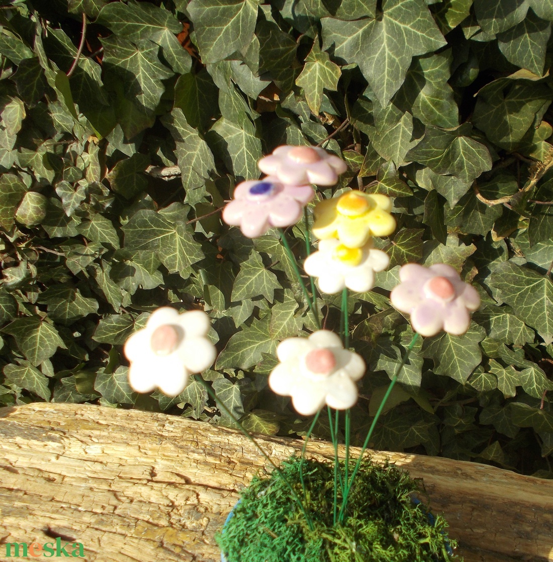 Apró virágok - otthon & életmód - ház & kert - kerti dísz - Meska.hu