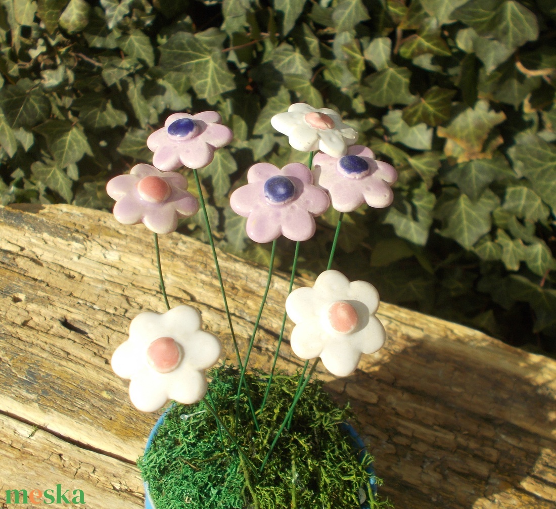 7 szál apró virág - otthon & életmód - ház & kert - kerti dísz - Meska.hu