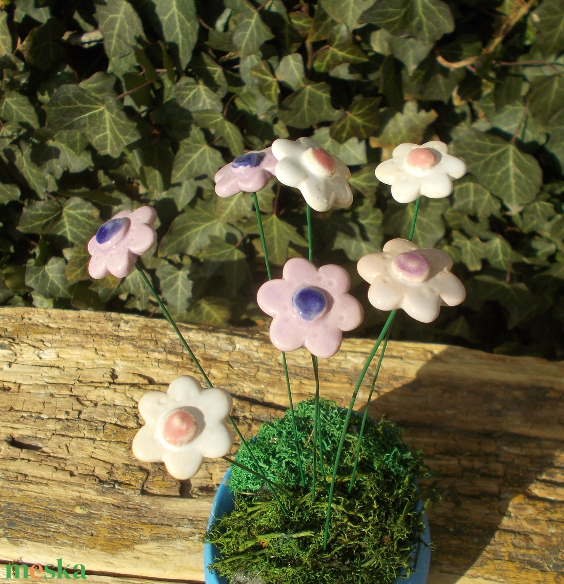 7 szál apró virág - otthon & életmód - ház & kert - kerti dísz - Meska.hu