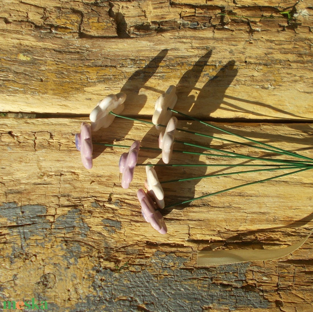 7 szál apró virág - otthon & életmód - ház & kert - kerti dísz - Meska.hu