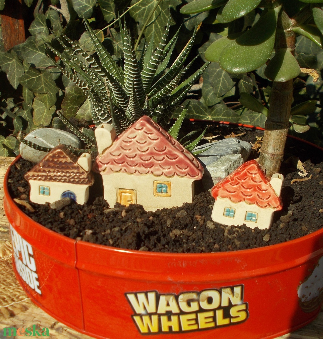 Apró házak - otthon & életmód - ház & kert - kerti dísz - Meska.hu