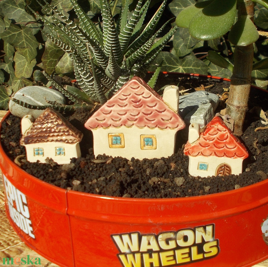 Apró házak - otthon & életmód - ház & kert - kerti dísz - Meska.hu