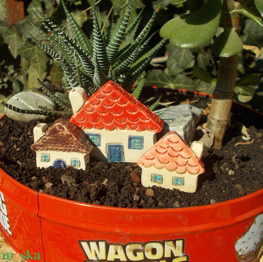 Apró házak - otthon & életmód - ház & kert - kerti dísz - Meska.hu