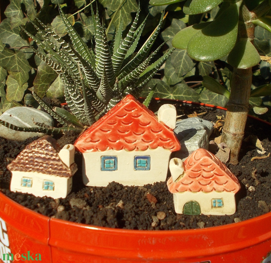 Apró házak - otthon & életmód - ház & kert - kerti dísz - Meska.hu