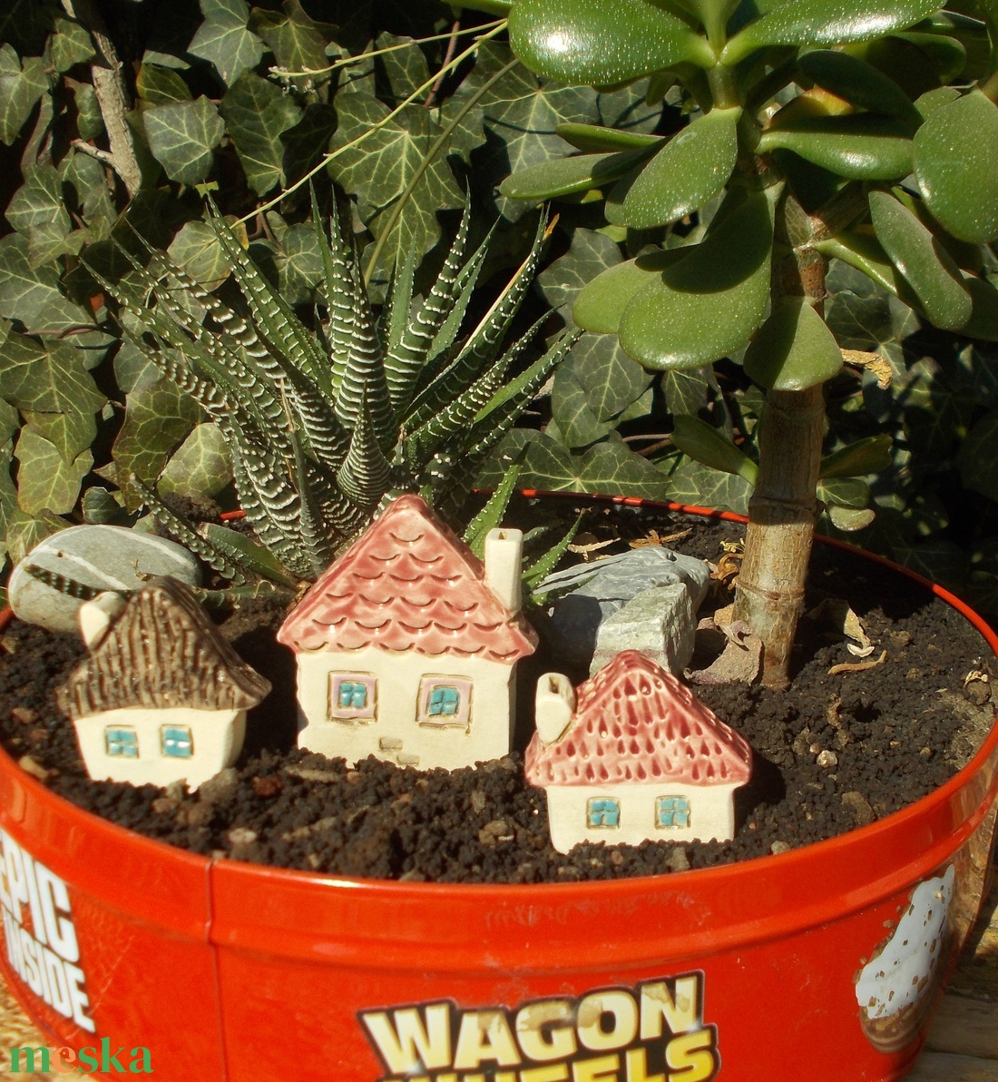 Apró házak - otthon & életmód - ház & kert - kerti dísz - Meska.hu