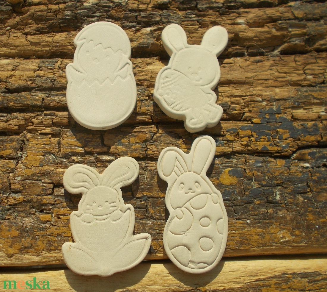 FESTHETŐ kerámiák  húsvétra - diy (csináld magad) - egységcsomag - Meska.hu