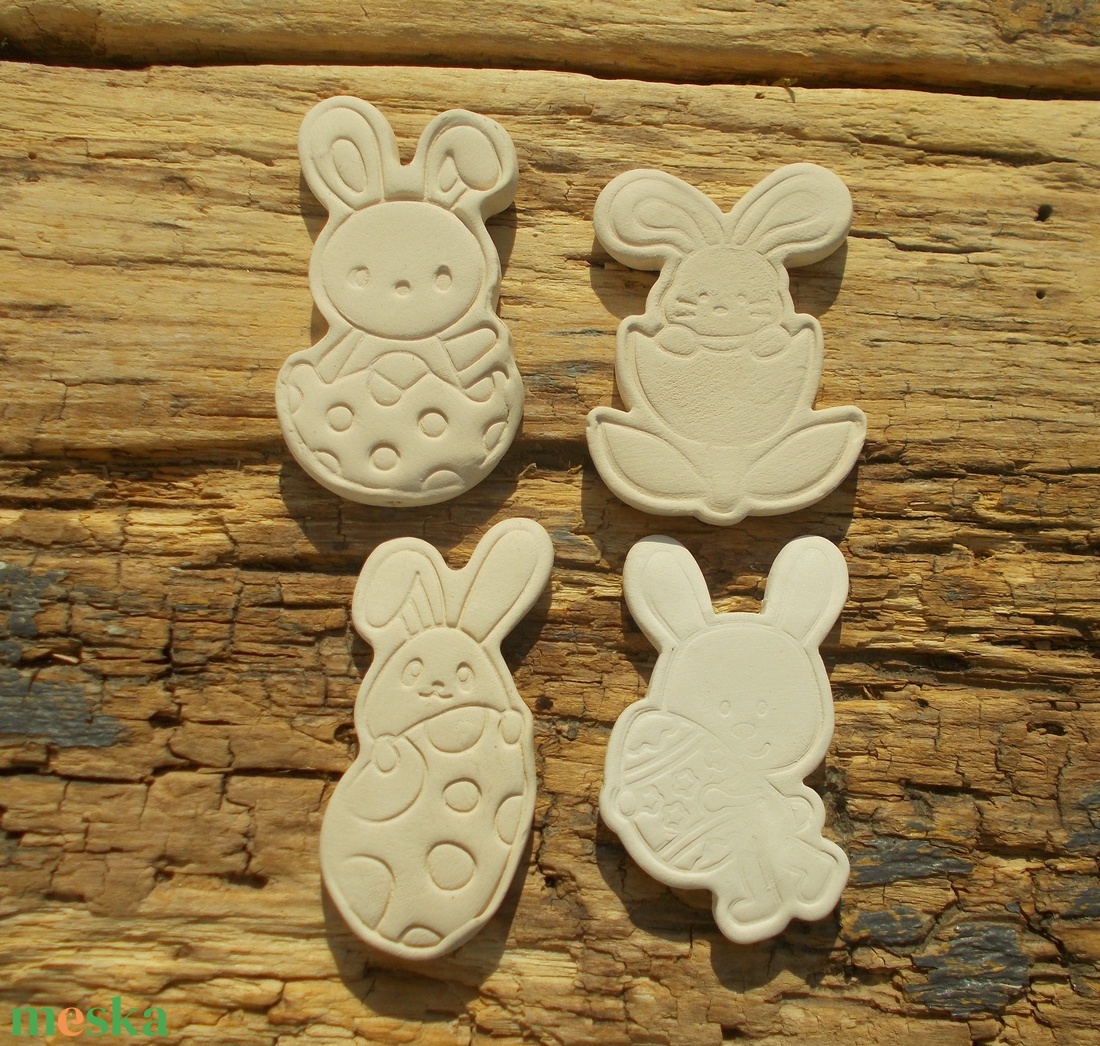 FESTHETŐ kerámiák  húsvétra - diy (csináld magad) - egységcsomag - Meska.hu