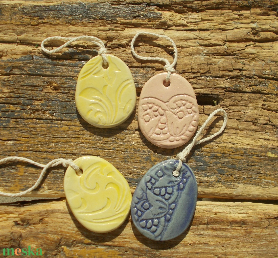 4 db húsvéti tojás - otthon & életmód - dekoráció - dekoratív figurák és szobrok - Meska.hu