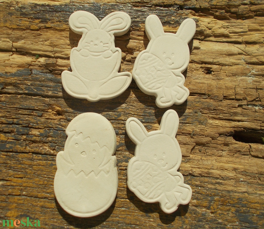 FESTHETŐ kerámiák  húsvétra - diy (csináld magad) - egységcsomag - Meska.hu