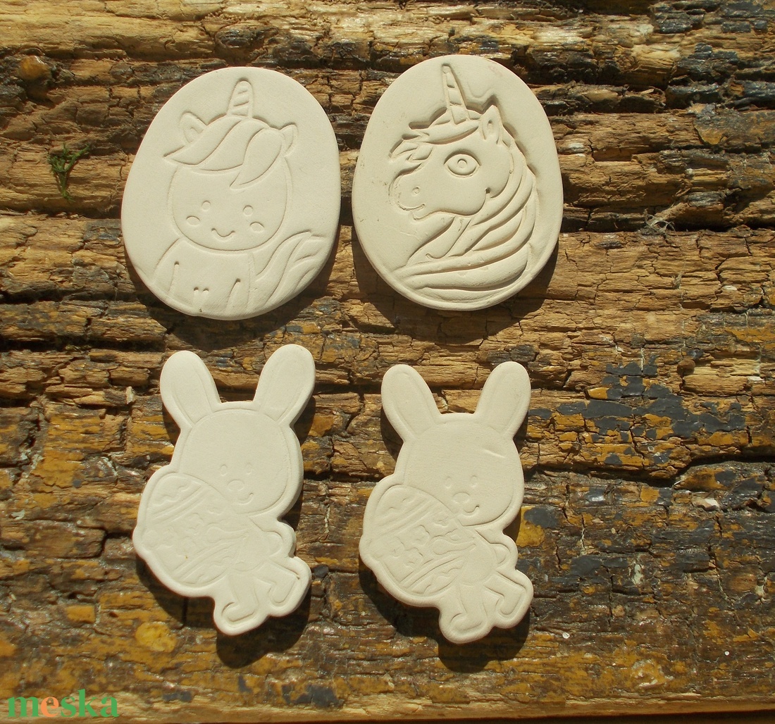 FESTHETŐ kerámiák  húsvétra - diy (csináld magad) - egységcsomag - Meska.hu