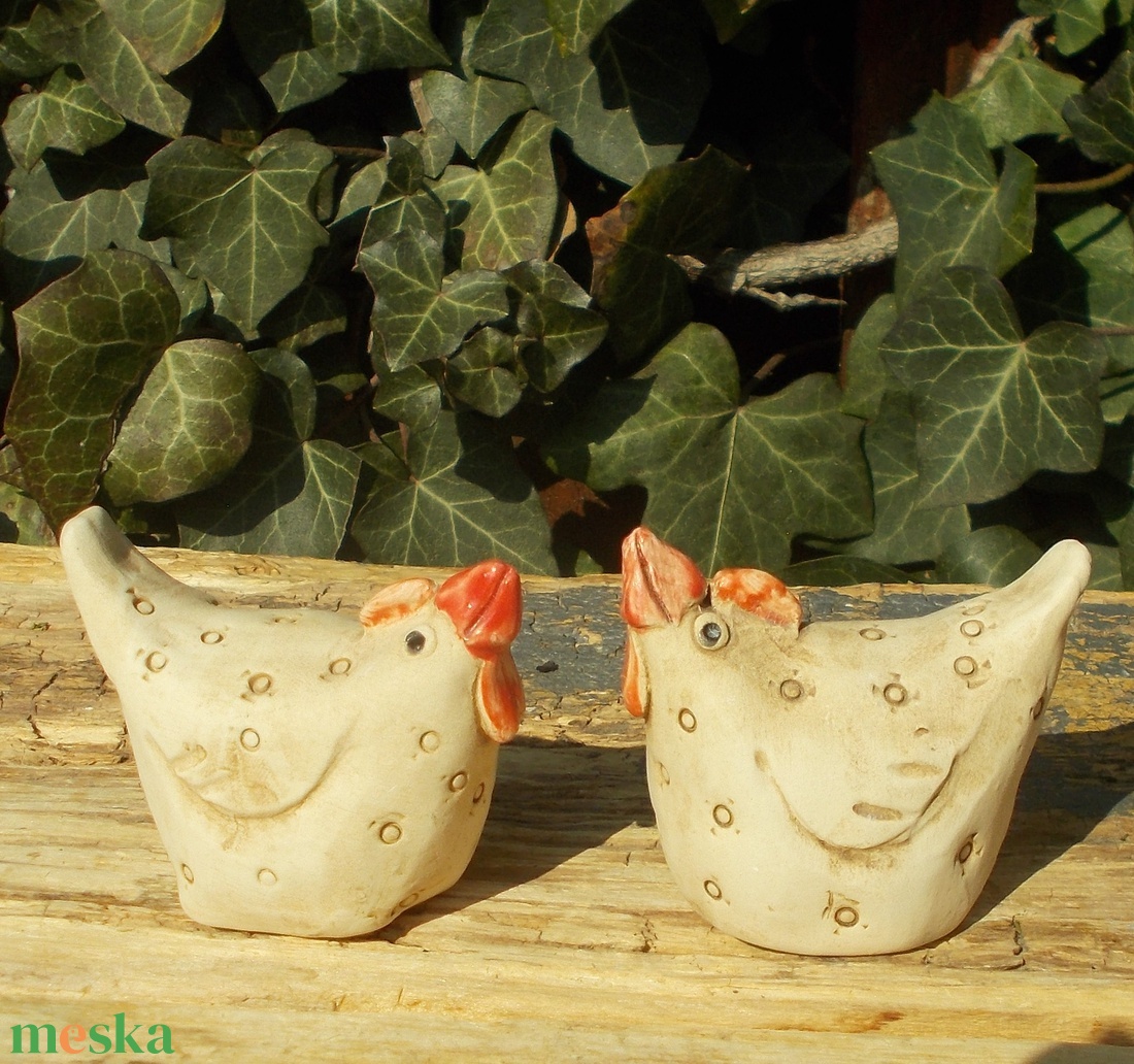 Tyúkocskák - otthon & életmód - dekoráció - dekoratív figurák és szobrok - Meska.hu