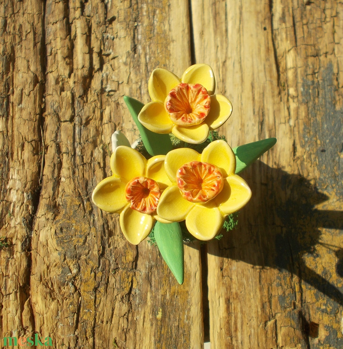 Asztaldísz anyák napjára. - otthon & életmód - virágdekoráció - virágdíszek - virágdísz kaspóban - Meska.hu