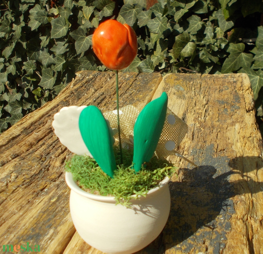 Asztaldísz óvónőknek. - otthon & életmód - virágdekoráció - virágdíszek - virágdísz kaspóban - Meska.hu