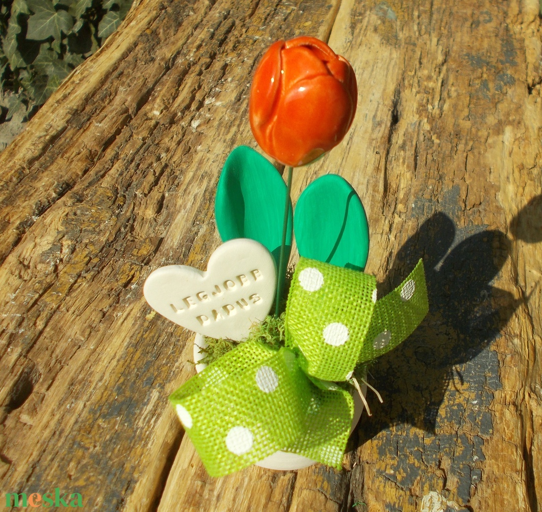 Legjobb dadus. - otthon & életmód - virágdekoráció - virágdíszek - virágdísz kaspóban - Meska.hu