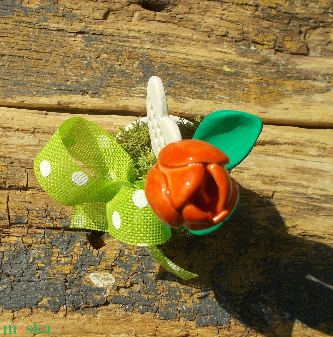 Legjobb dadus. - otthon & életmód - virágdekoráció - virágdíszek - virágdísz kaspóban - Meska.hu