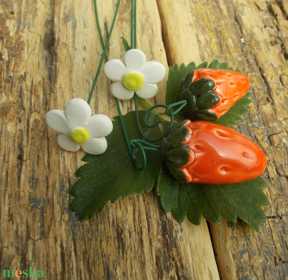 2 db eper 2 virággal - otthon & életmód - virágdekoráció - virágok - szálas virág - Meska.hu