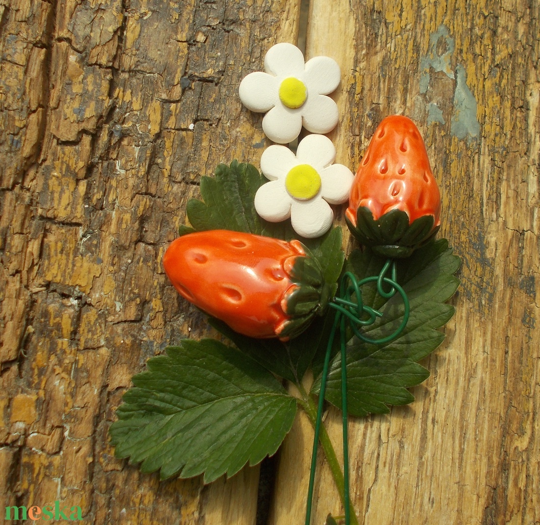 2 db eper 2 virággal - otthon & életmód - virágdekoráció - virágok - szálas virág - Meska.hu