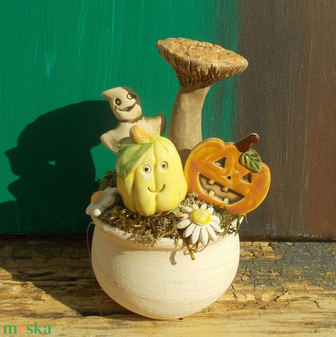 Halloween asztaldísz - otthon & életmód - dekoráció - halloween - halloweeni asztaldísz - Meska.hu