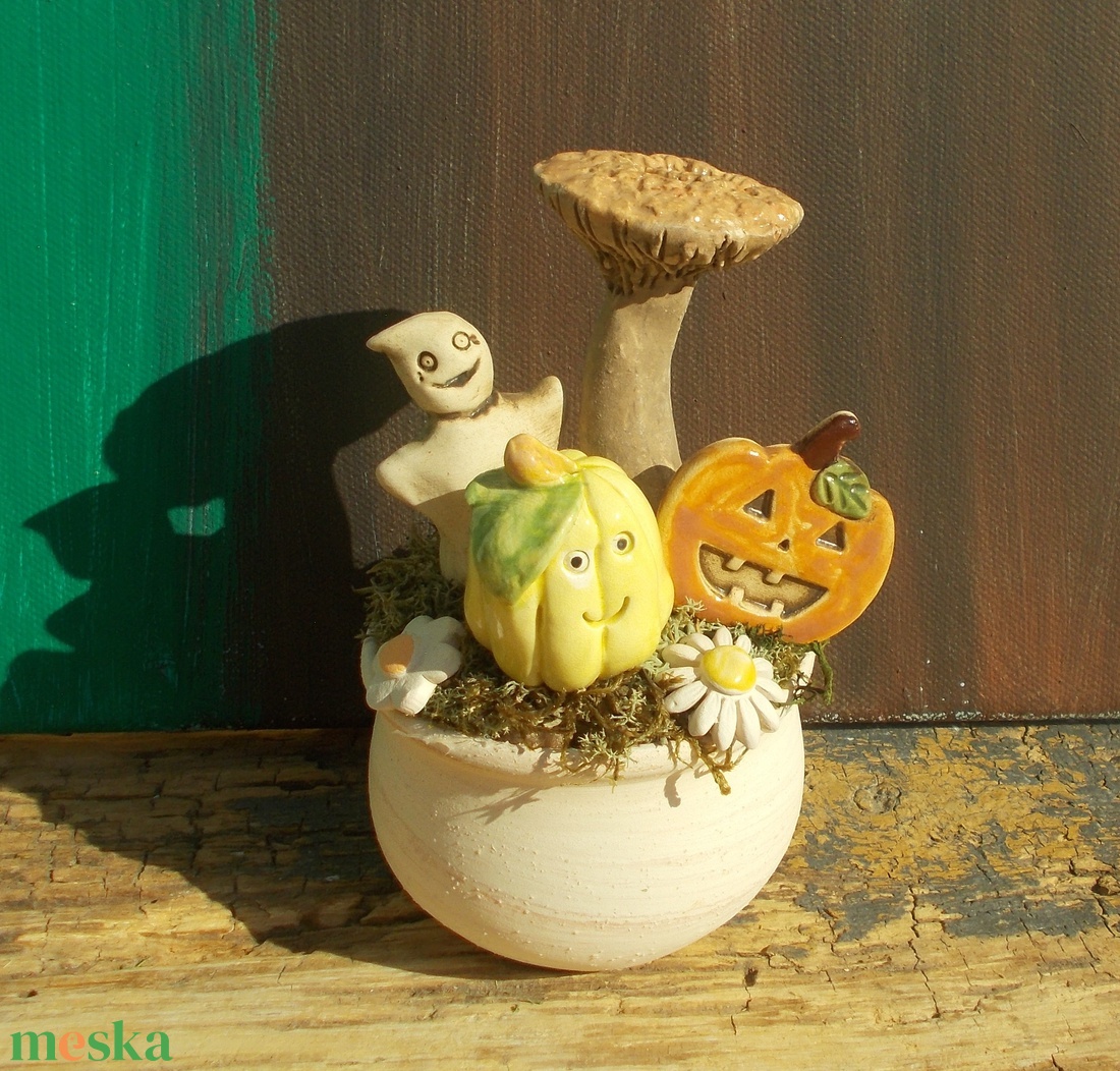 Halloween asztaldísz - otthon & életmód - dekoráció - halloween - halloweeni asztaldísz - Meska.hu