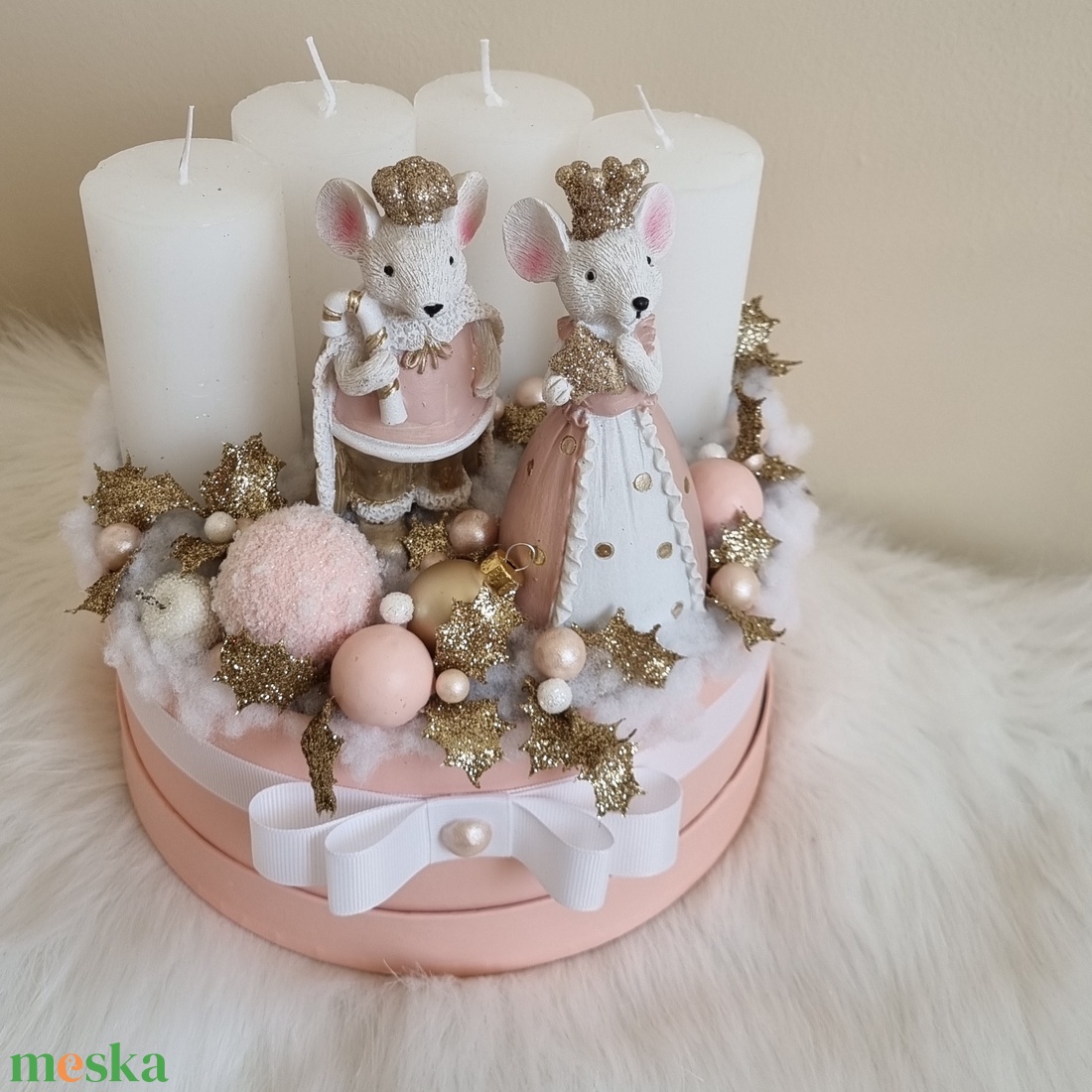 Adventi asztaldísz - karácsony - adventi díszek - adventi koszorú - Meska.hu Adventi asztaldísz - karácsony - adventi díszek - adventi koszorú - Meska.hu