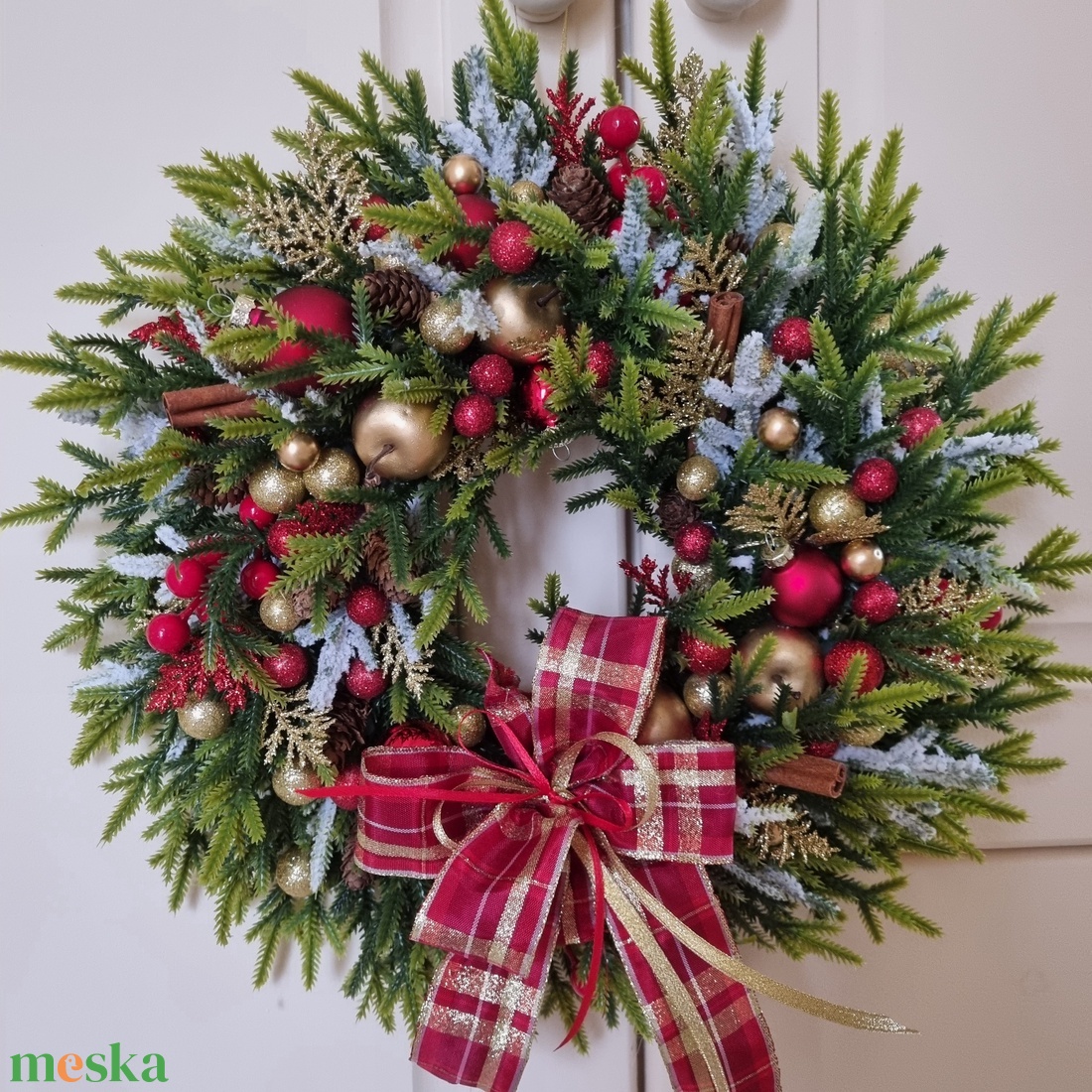 Téli ajtódísz - karácsony - adventi díszek - adventi ajtódísz - Meska.hu Téli ajtódísz - karácsony - adventi díszek - adventi ajtódísz - Meska.hu