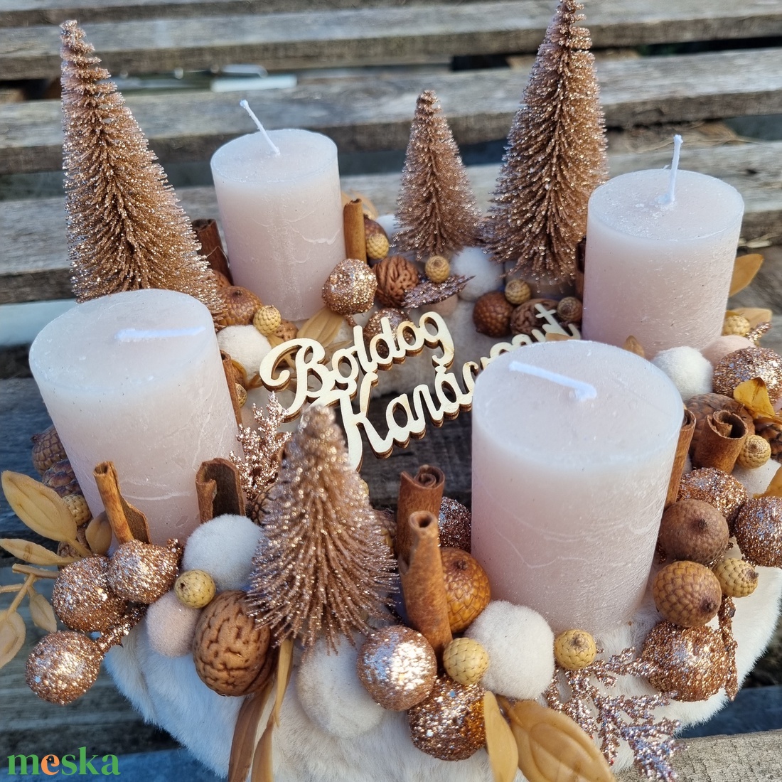 Adventi koszorú - karácsony - adventi díszek - adventi koszorú - Meska.hu Adventi koszorú - karácsony - adventi díszek - adventi koszorú - Meska.hu