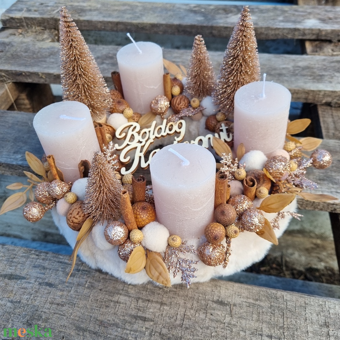 Adventi koszorú - karácsony - adventi díszek - adventi koszorú - Meska.hu Adventi koszorú - karácsony - adventi díszek - adventi koszorú - Meska.hu