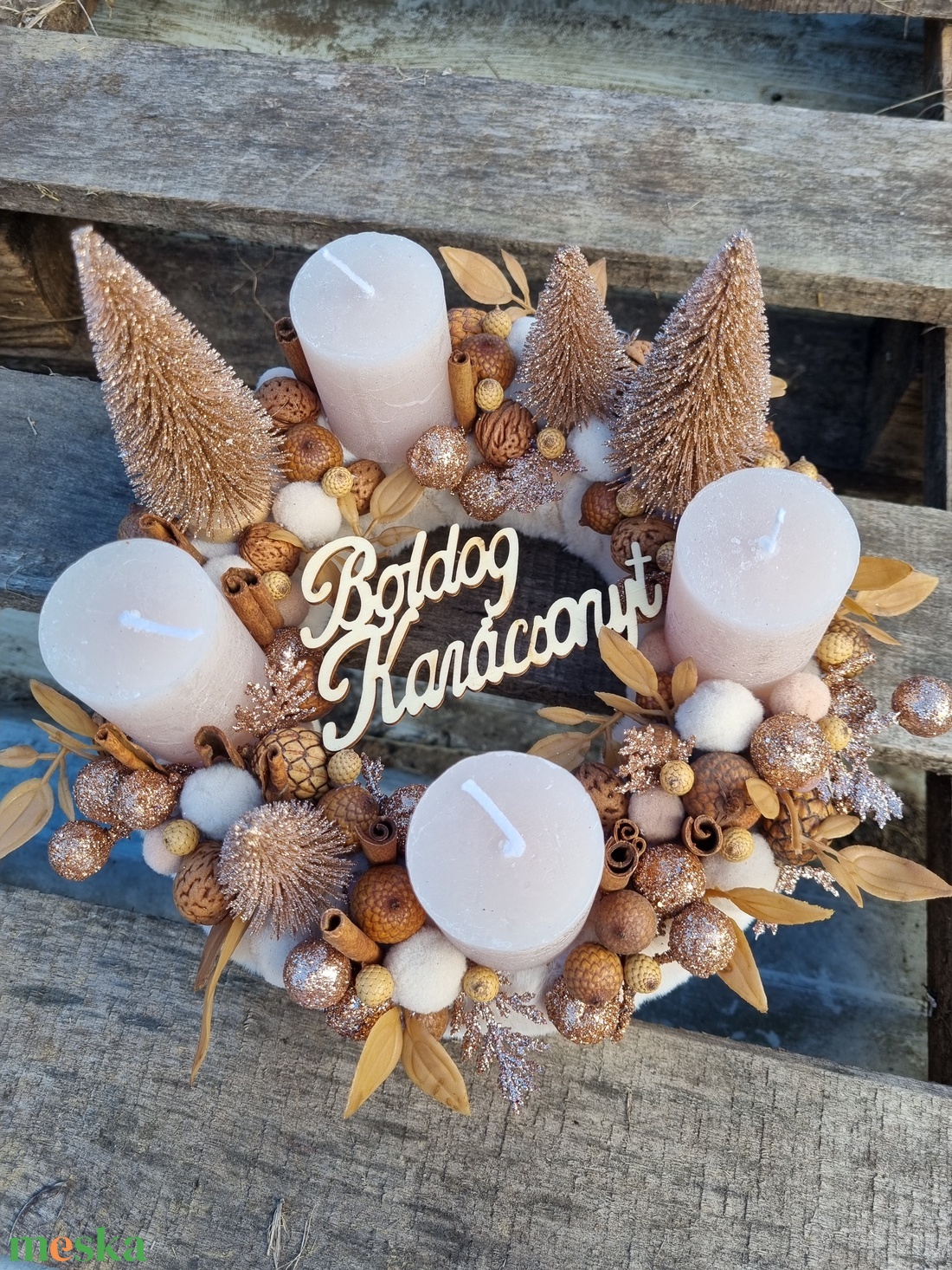Adventi koszorú - karácsony - adventi díszek - adventi koszorú - Meska.hu Adventi koszorú - karácsony - adventi díszek - adventi koszorú - Meska.hu
