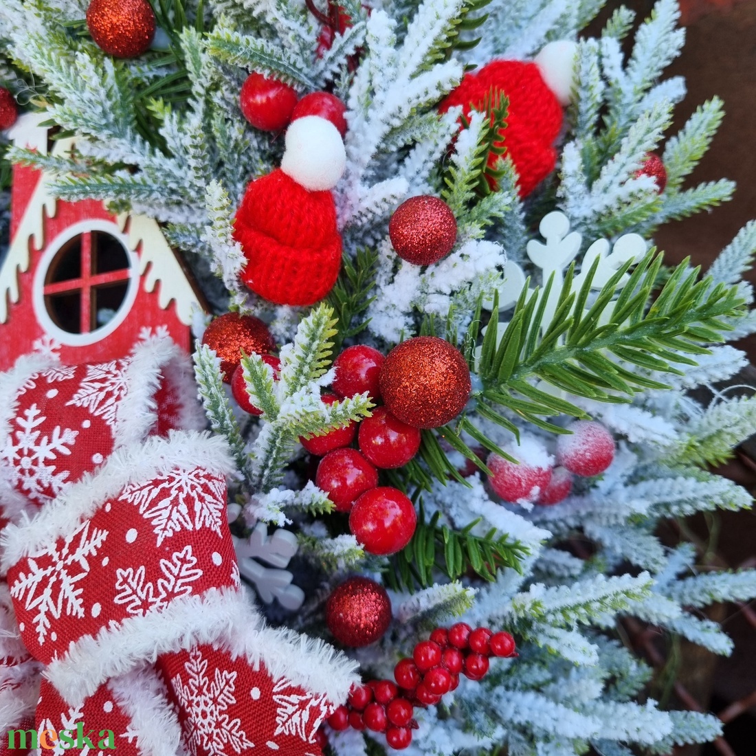 Téli ajtódísz - karácsony - karácsonyi lakásdekoráció - karácsonyi ajtódíszek - Meska.hu Téli ajtódísz - karácsony - karácsonyi lakásdekoráció - karácsonyi ajtódíszek - Meska.hu