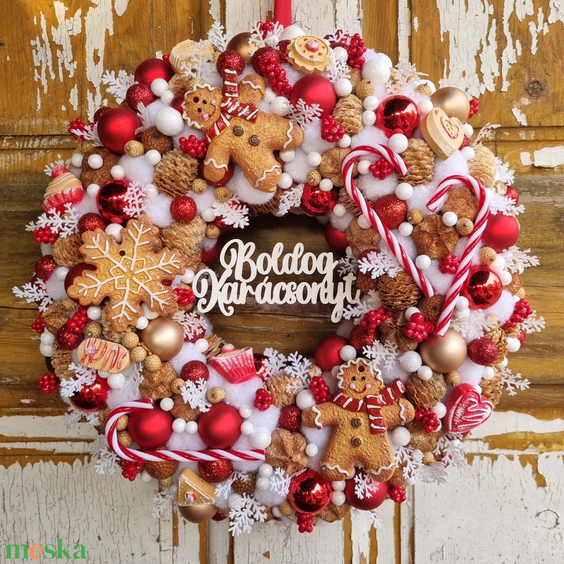 Mézis adventi szett - karácsony - adventi díszek - adventi koszorú - Meska.hu Mézis adventi szett - karácsony - adventi díszek - adventi koszorú - Meska.hu