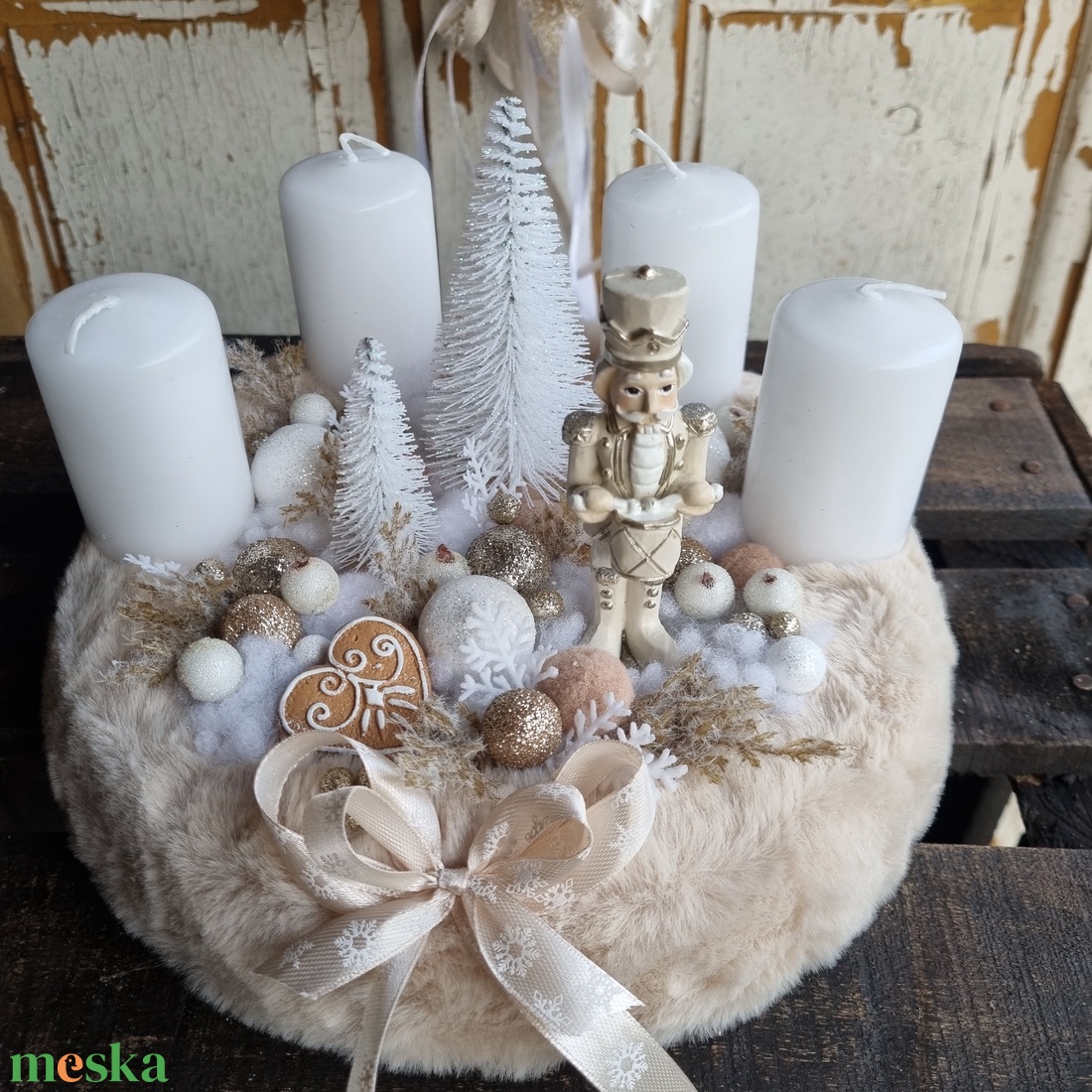 Adventi koszorú és ajtódísz - karácsony - adventi díszek - adventi koszorú - Meska.hu Adventi koszorú és ajtódísz - karácsony - adventi díszek - adventi koszorú - Meska.hu