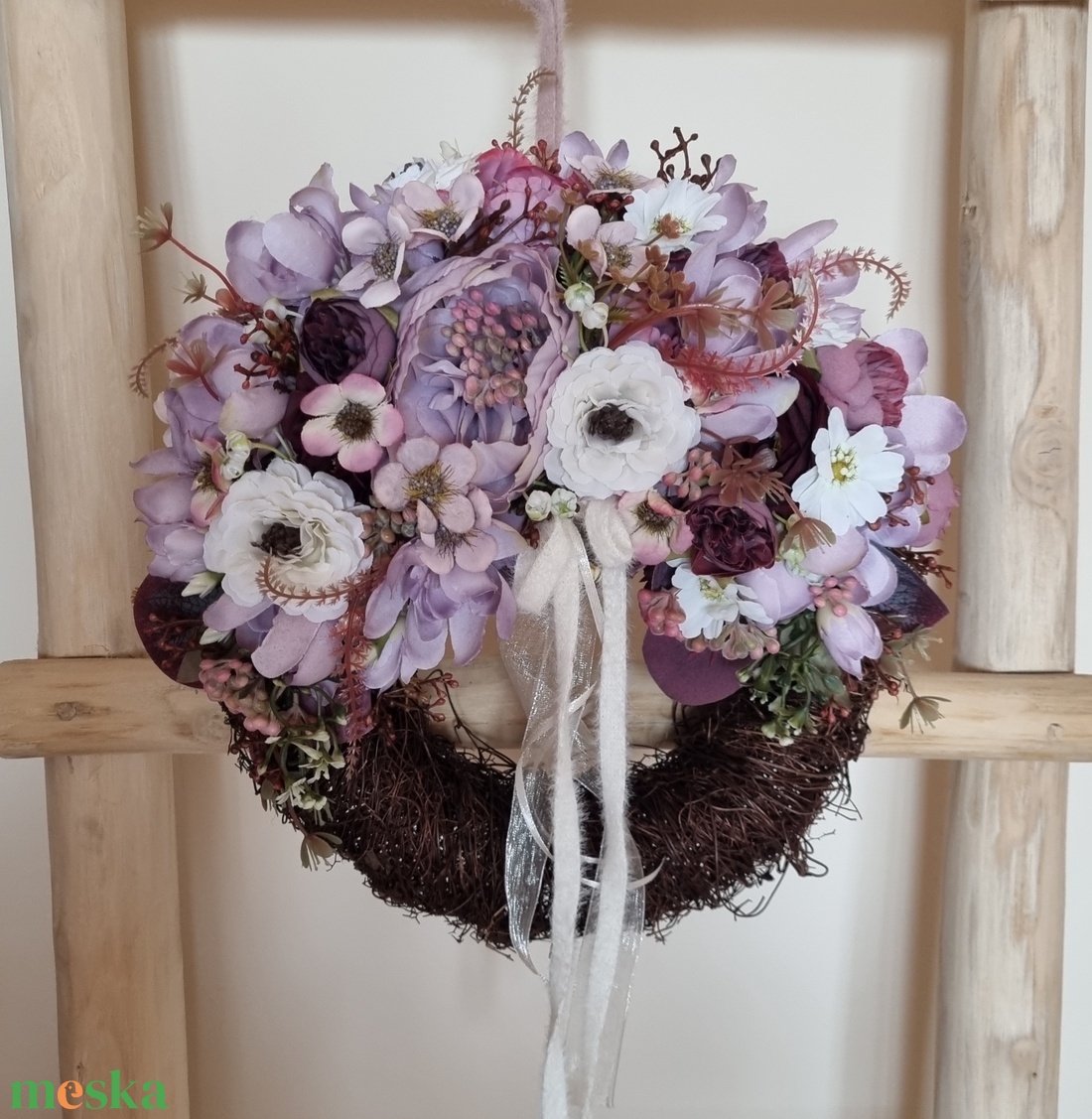 Tavaszi ajtódísz - otthon & életmód - dekoráció - ajtó- és ablak dekoráció - ajtódísz & kopogtató - Meska.hu